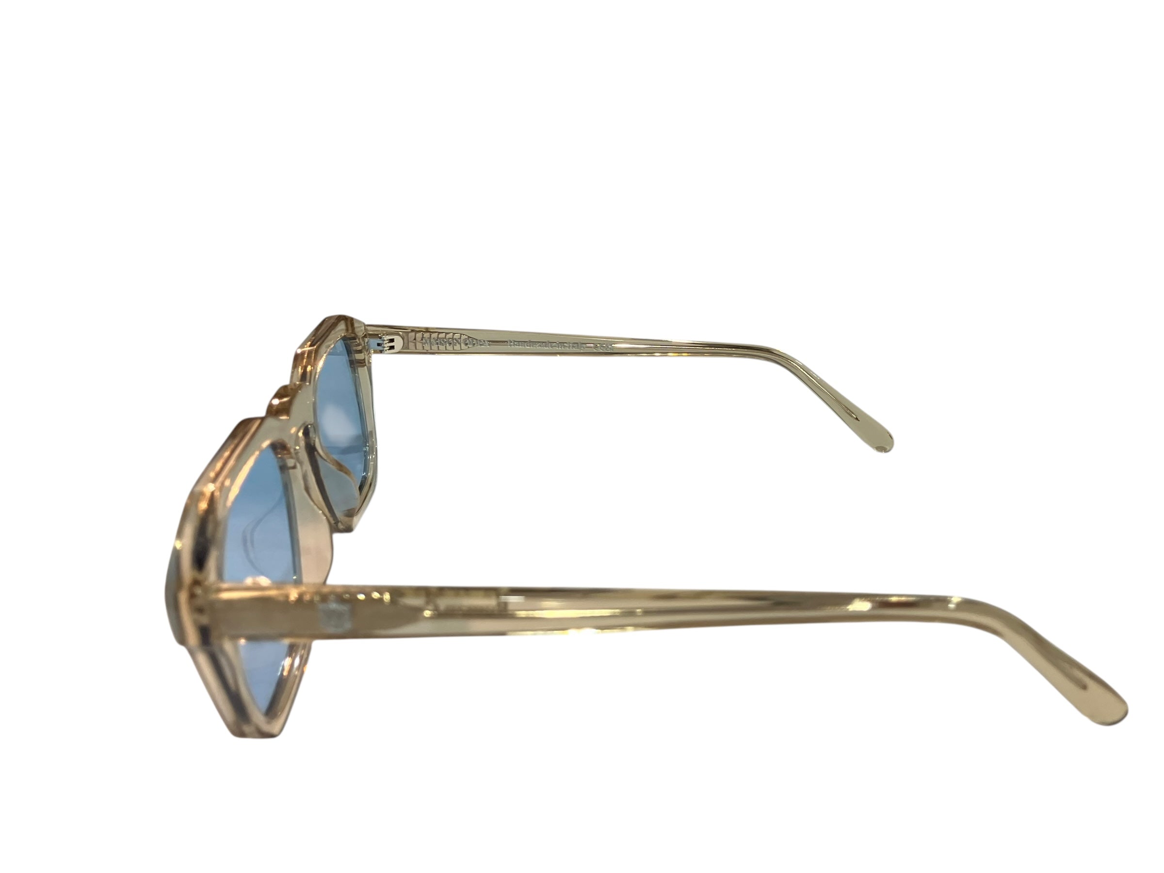 Roman Commander Blue lenses/Hazel frame