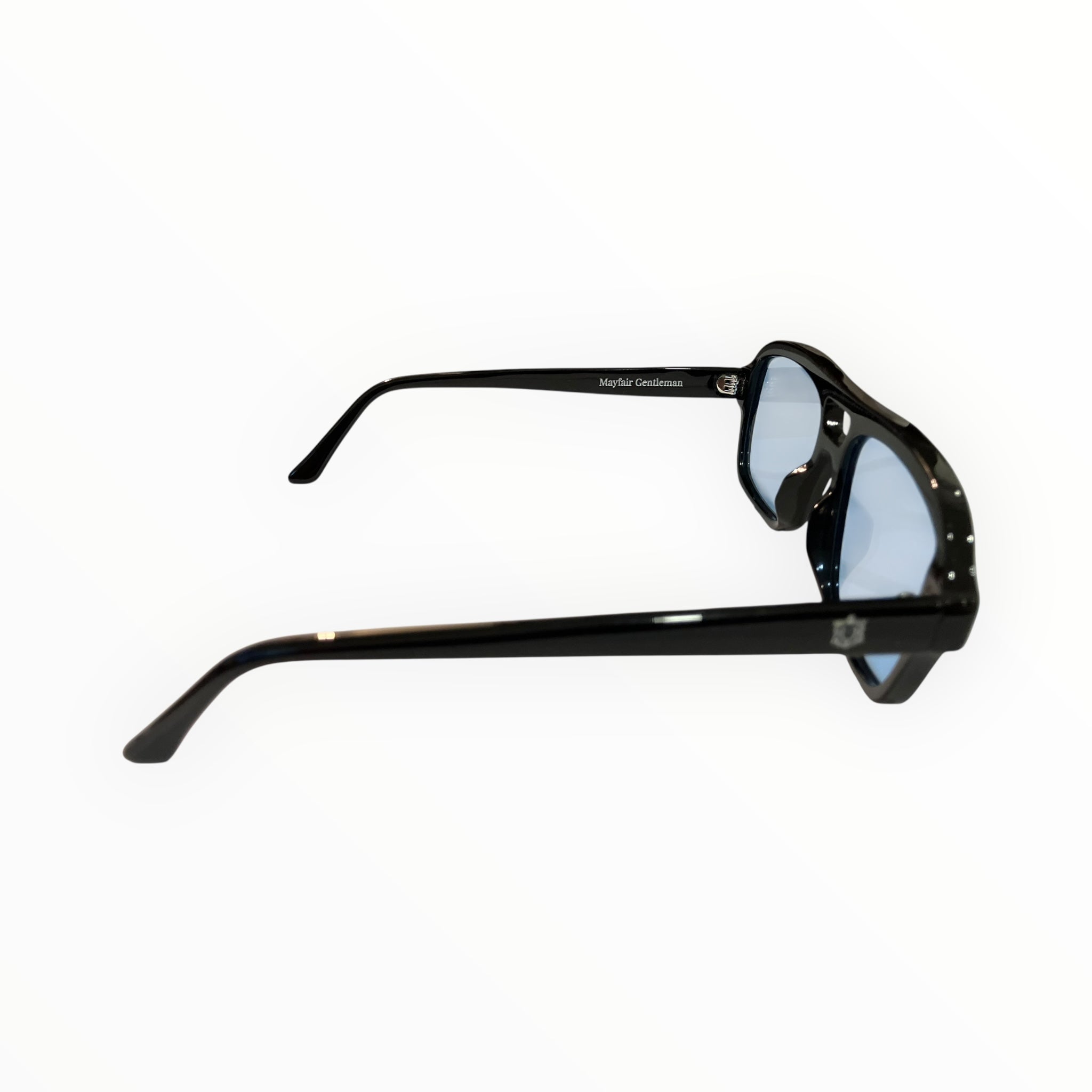 Mayfair Gentleman- Blue lenses/Black Frame
